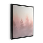 Foggy Forest Adventure - Mountain Woods Wanderlust Framed Canvas Print Gallery Image 2