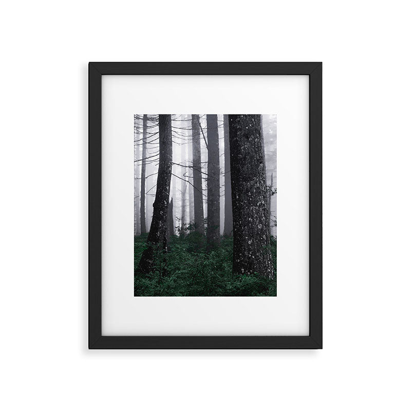 Forest Fog Fun Adventure Framed Art Print Gallery Image 5