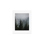 Forest Fog Mountain V - Wanderlust Nature Photography Art Print Gallery Image 1