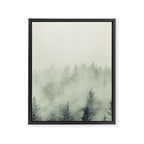 Forest Green - Pacific Northwest Forest Framed Canvas Print Gallery Image 6