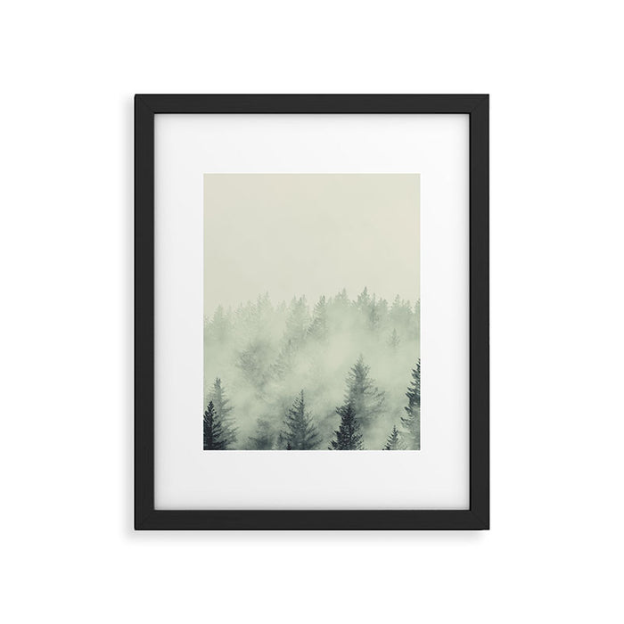 Forest Green - Pacific Northwest Forest Framed Art Print Gallery Image 1
