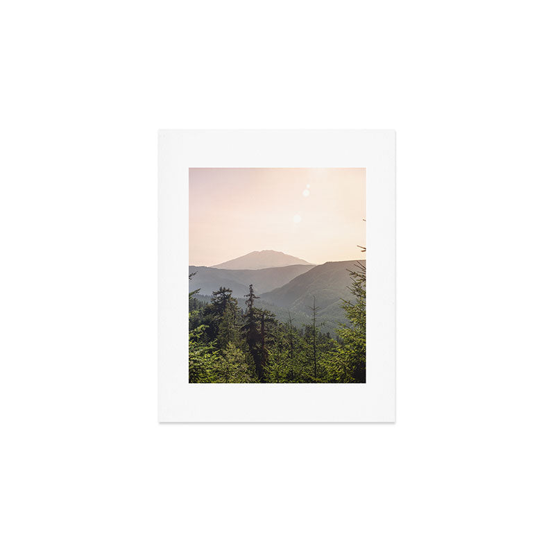 Forest Mountain Wanderlust III - Nature Photography Art Print Gallery Image 1