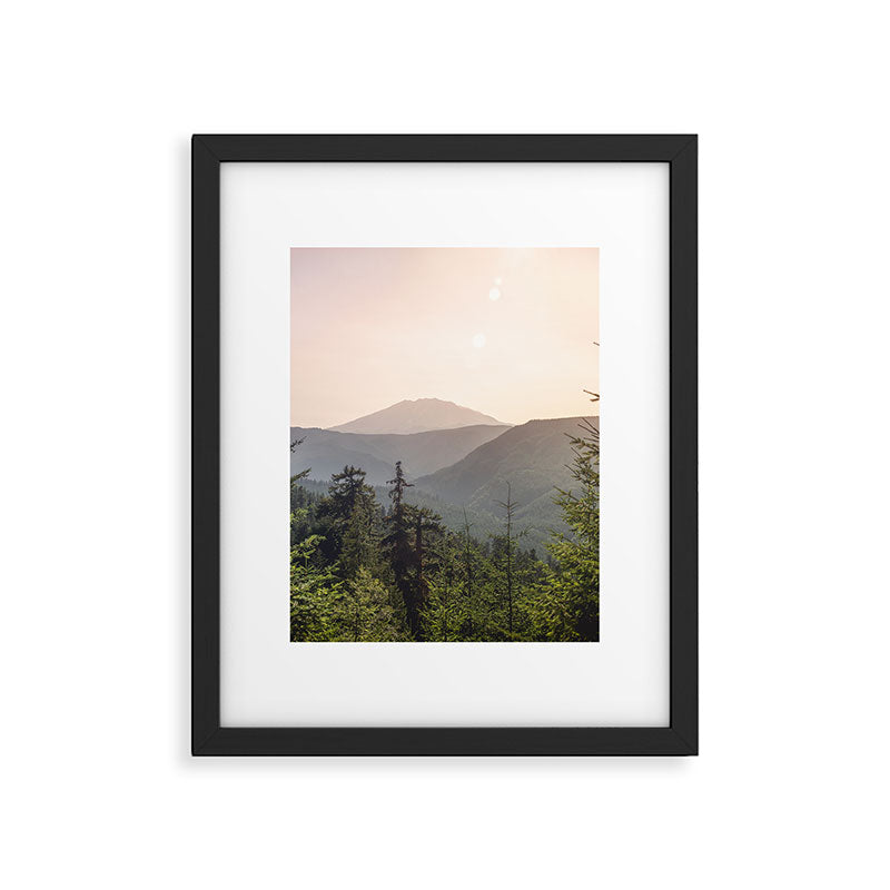 Forest Mountain Wanderlust III - Nature Photography Framed Art Print Gallery Image 5