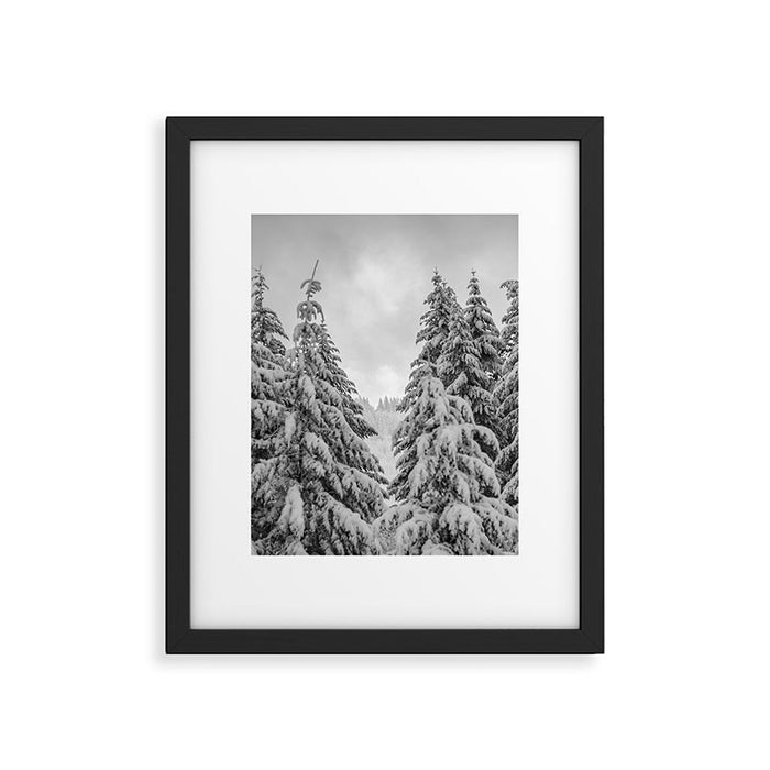 Forest Winter Window - 45/365 Nature Photography Framed Art Print Gallery Image 1