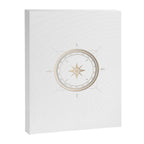 Gold Compass on White II Canvas Print Gallery Image 8