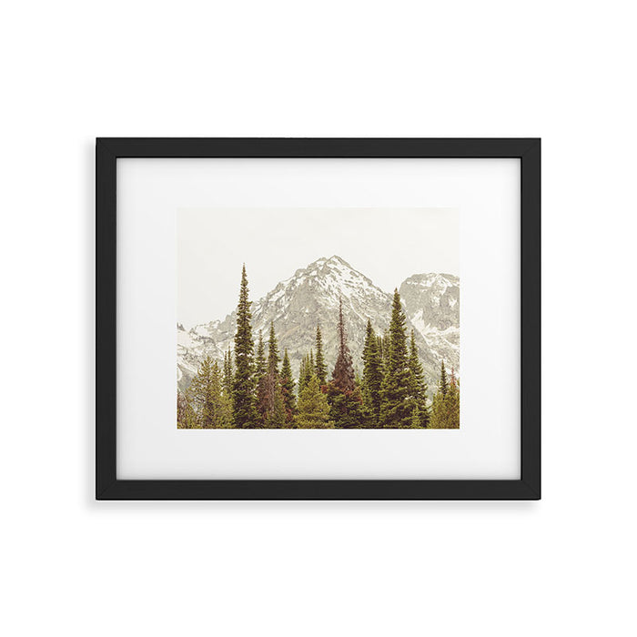 Grand Teton National Park Adventure II - Wanderlust Mountains Framed Art Print Gallery Image 1