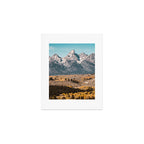 Grand Teton National Park Autumn Aspen Landscape Art Print Gallery Image 1