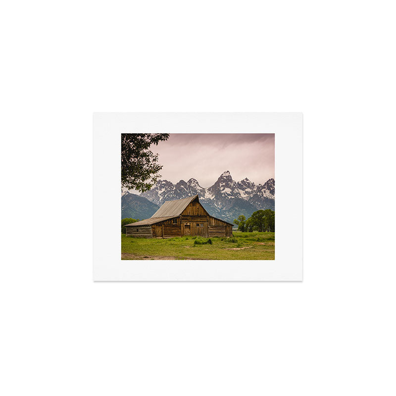 Grand Teton National Park Adventure Barn - Landscape Photography Art Print Gallery Image 1