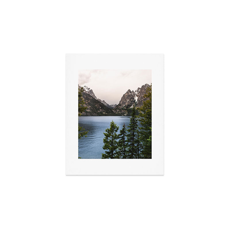 Grand Teton Wanderlust Lake Adventure - Nature Photography Art Print Gallery Image 1