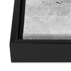 Gray Concrete Framed Canvas Print Gallery Image 3