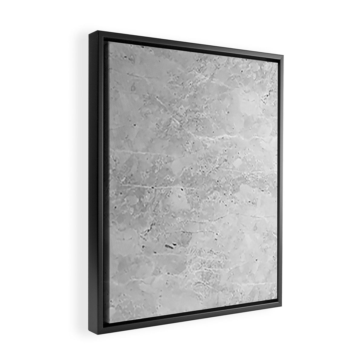 Gray Concrete Framed Canvas Print Gallery Image 2