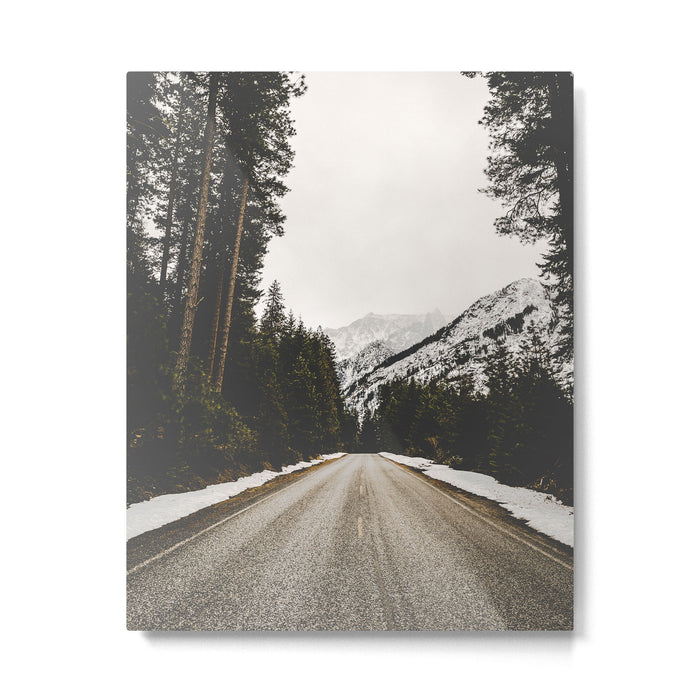 Great Mountain Roads - Nature Photography Metal Print Gallery Image 1