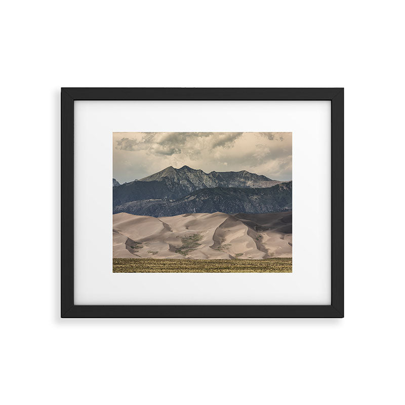 Great Sand Dunes National Park - Rocky Mountains Colorado Framed Art Print Gallery Image 5