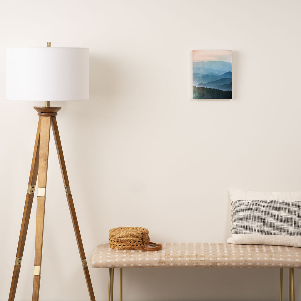 Great Smoky Mountain National Park Sunset Layers - Nature Photography Canvas Print Gallery Image 2
