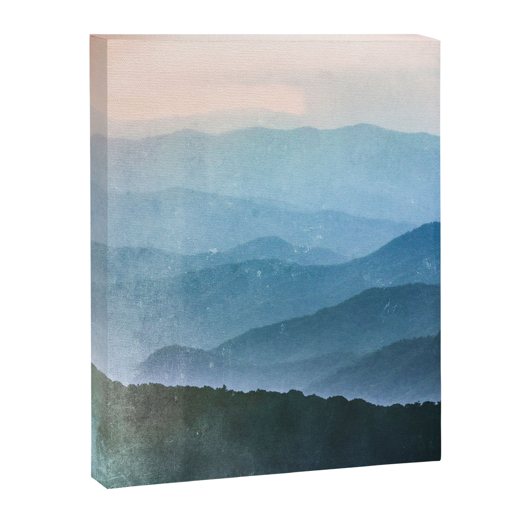 Great Smoky Mountain National Park Sunset Layers - Nature Photography Canvas Print Gallery Image 6