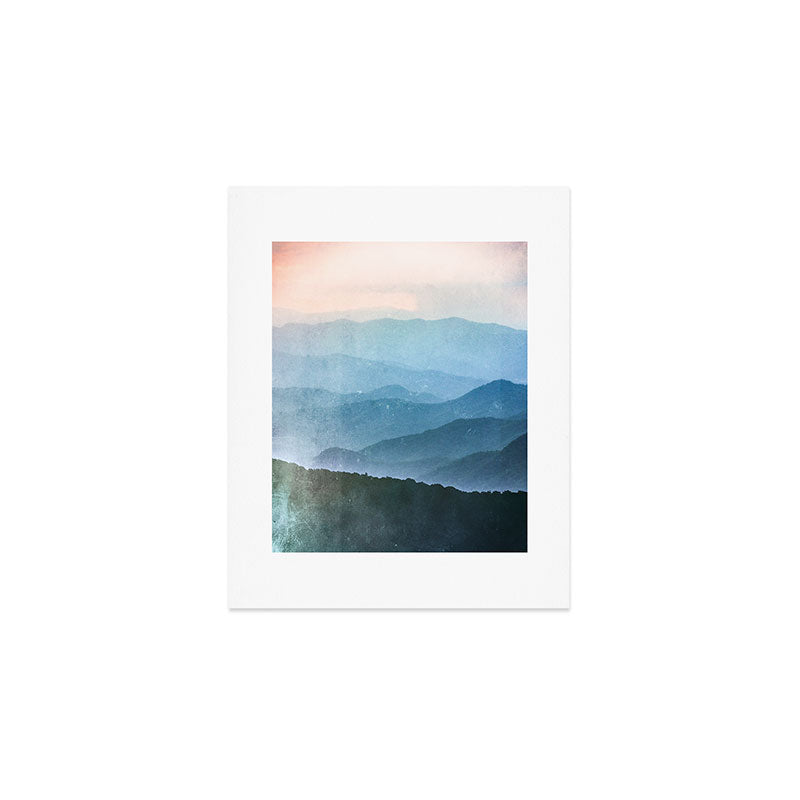 Great Smoky Mountain National Park Sunset Layers - Nature Photography Art Print Gallery Image 1