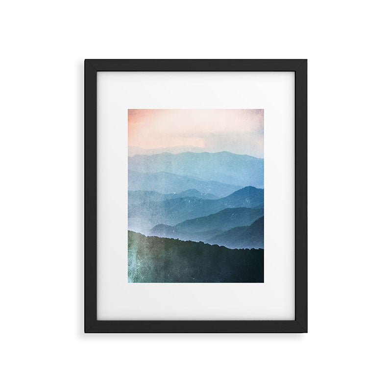 Great Smoky Mountain National Park Sunset Layers - Nature Photography Framed Art Print Gallery Image 5
