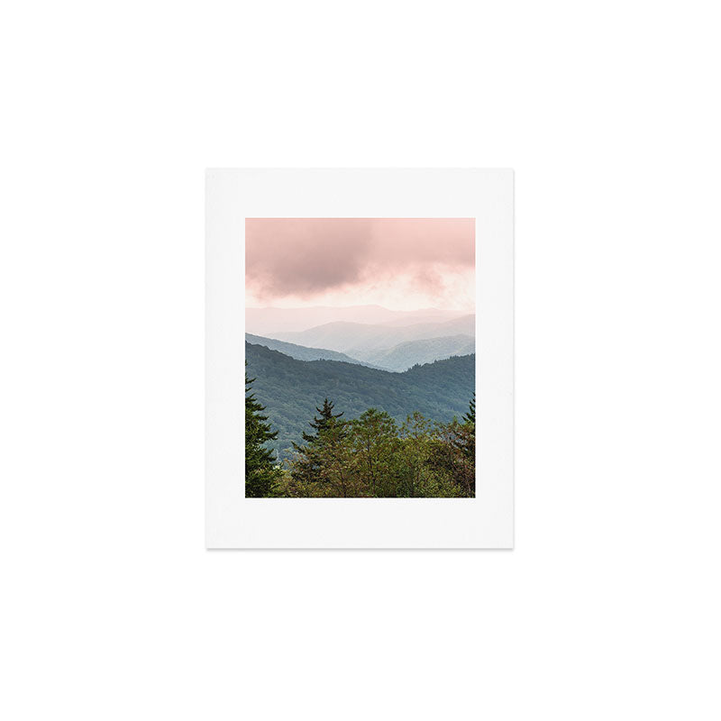 Great Smoky Mountain National Park Sunset Layers III - Nature Photography Art Print Gallery Image 1