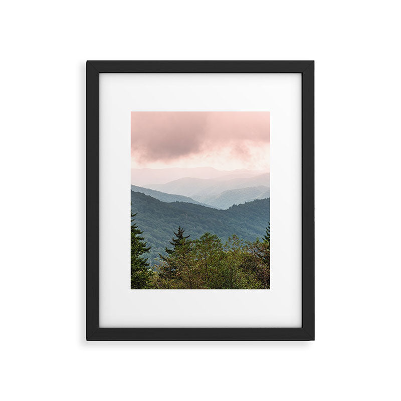 Great Smoky Mountain National Park Sunset Layers III - Nature Photography Framed Art Print Gallery Image 5