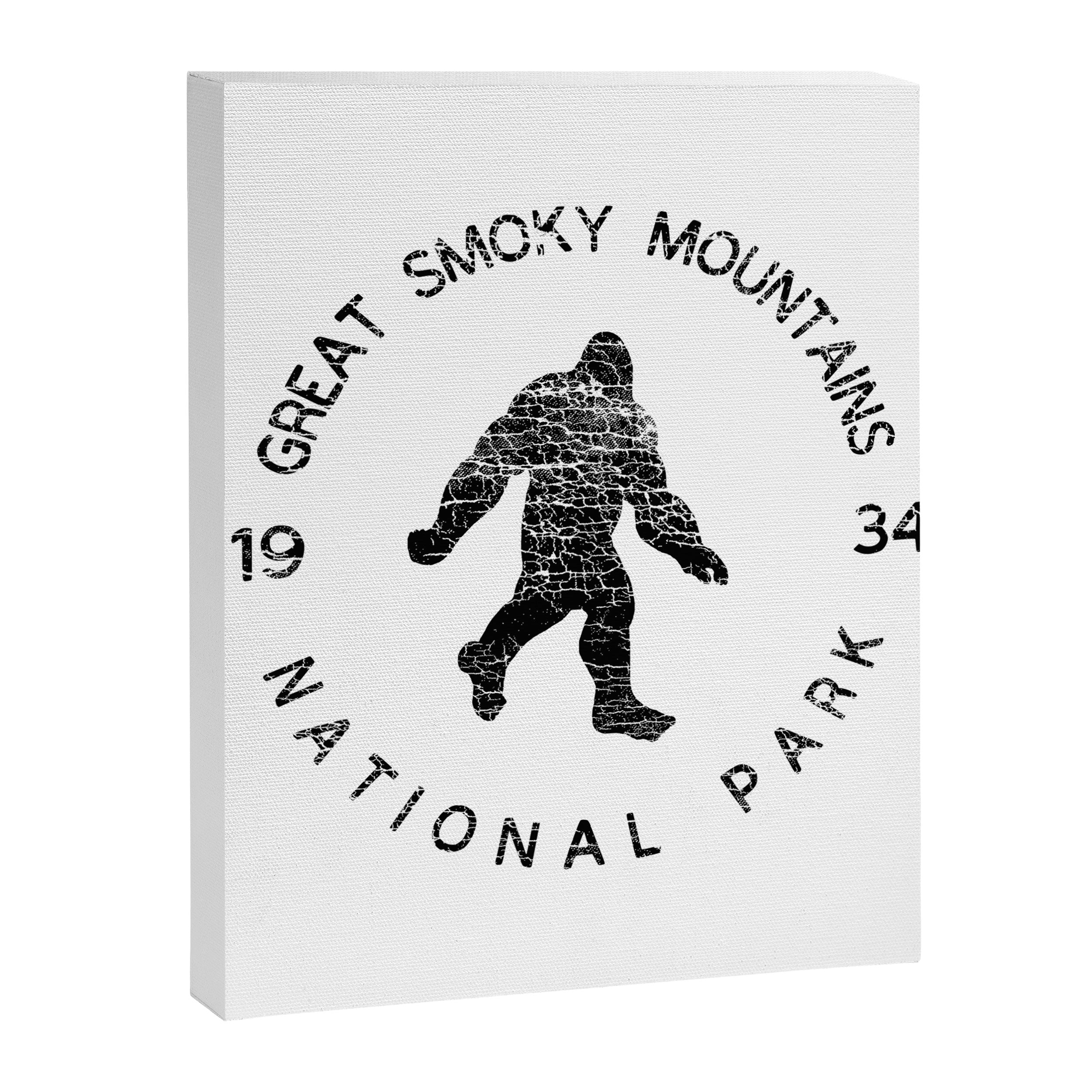 Great Smoky Mountains National Park Sasquatch Canvas Print Gallery Image 8
