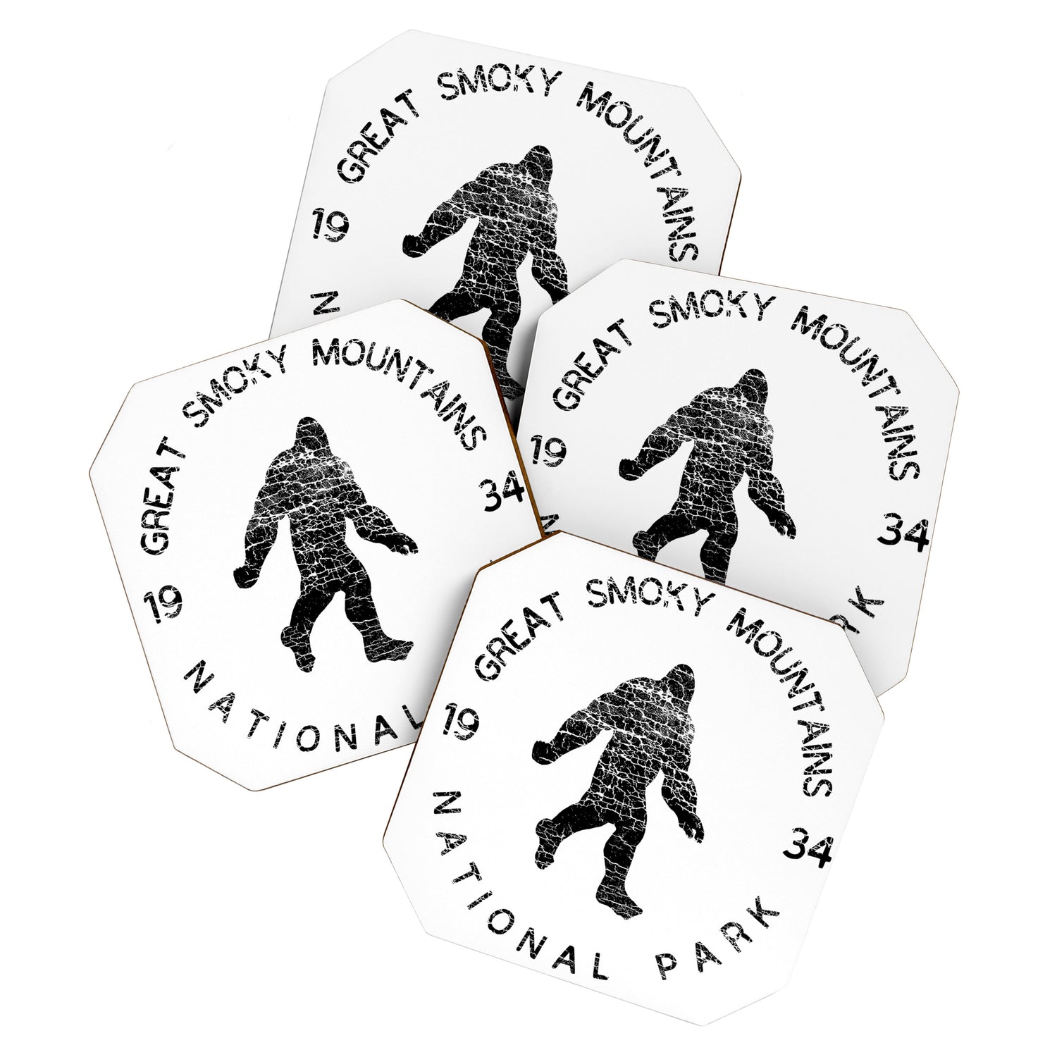 Great Smoky Mountains National Park Sasquatch Coaster Gallery Image 1
