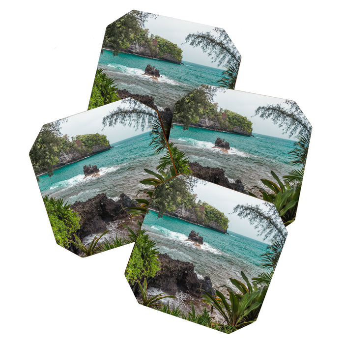 Hawaiian Turquoise Cove Coaster Gallery Image 1