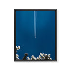 Jetset - Bluest Blue Framed Canvas Print Gallery Image 6