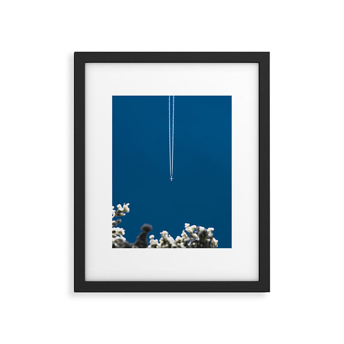 Jetset - Bluest Blue Framed Art Print Gallery Image 1