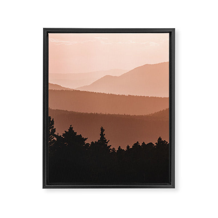 Lost in the Smoky Mountains Framed Canvas Print Gallery Image 1