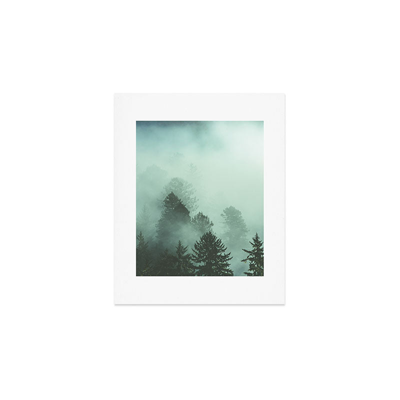 Magnificent Morning - Foggy Redwood Forest Nature Photography Art Print Gallery Image 1