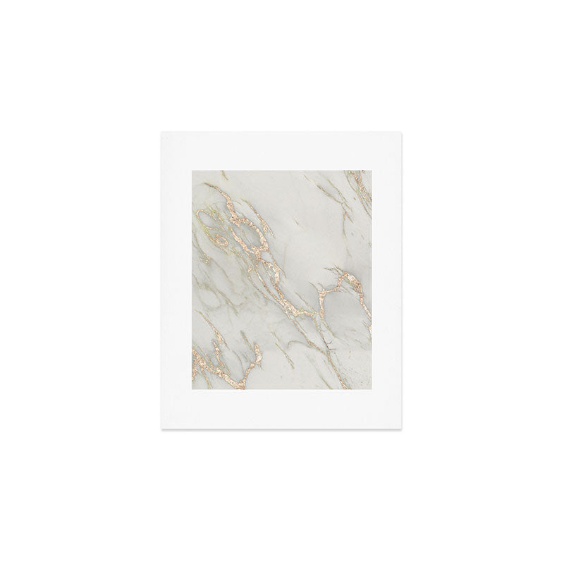 Marble Love Bronze Metallic Art Print Gallery Image 1