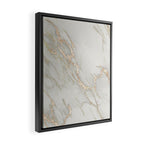 Marble Love Bronze Metallic Framed Canvas Print Gallery Image 2