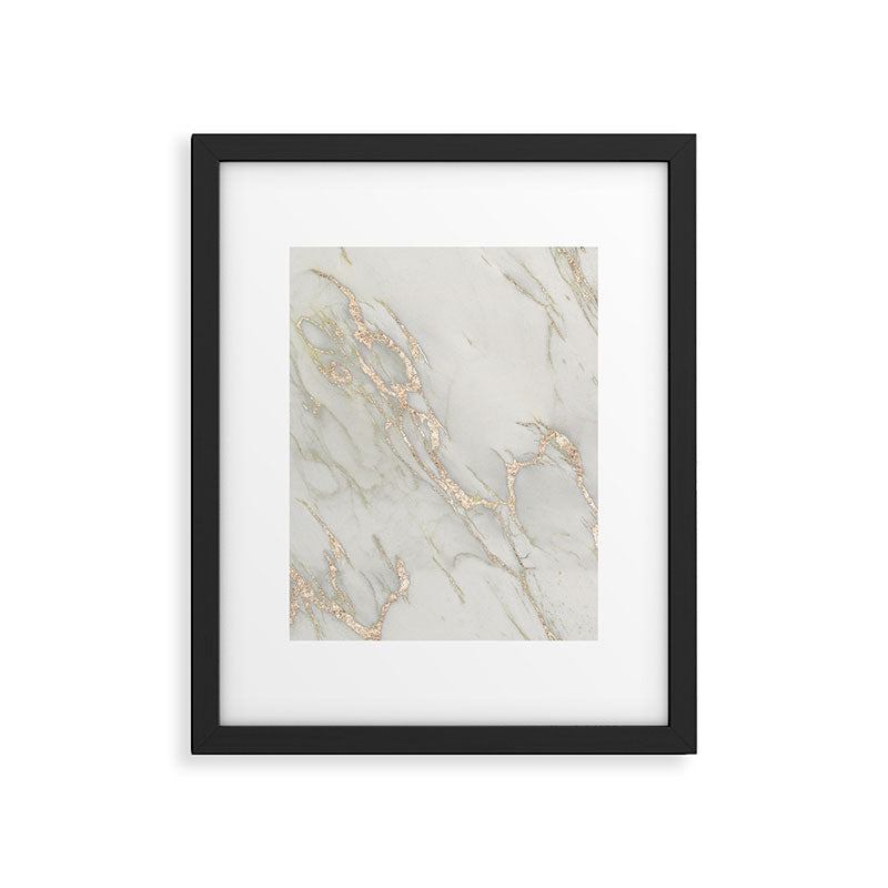 Marble Love Bronze Metallic Framed Art Print Gallery Image 6