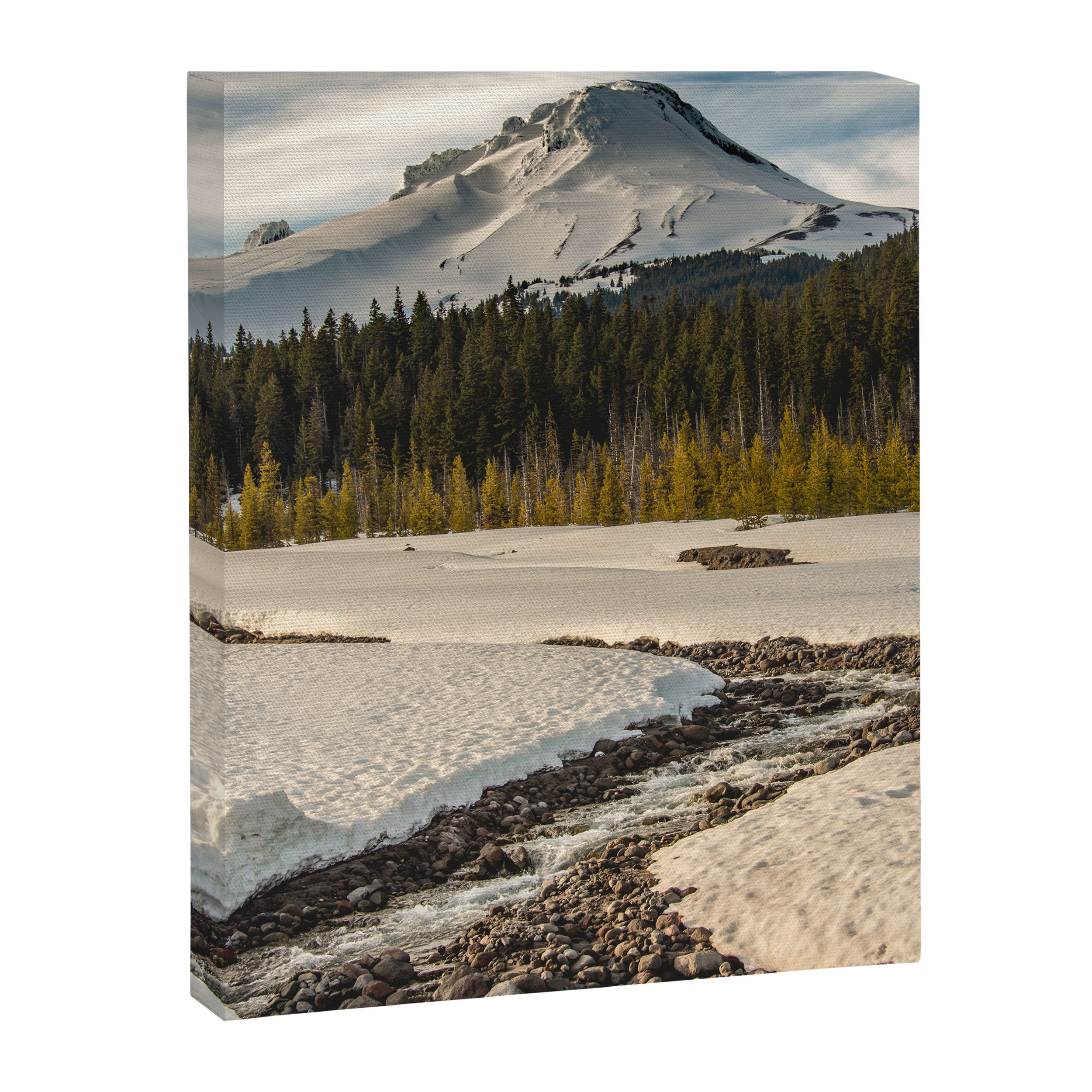 Marvelous Mount Hood at sunset Canvas Print Gallery Image 6