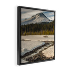 Marvelous Mount Hood at sunset Framed Canvas Print Gallery Image 2