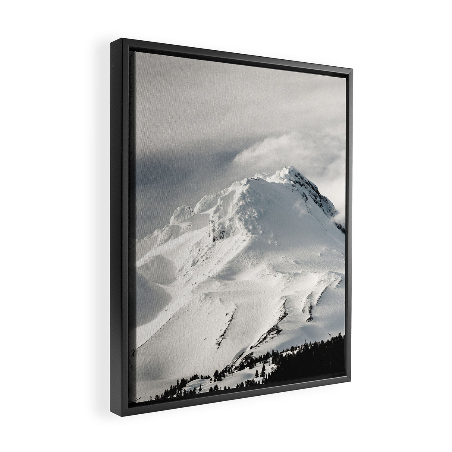 Marvelous Mount Hood Framed Canvas Print Gallery Image 2