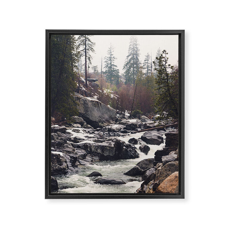 Morning Mountain Escape - Nature Photography Framed Canvas Print Gallery Image 6