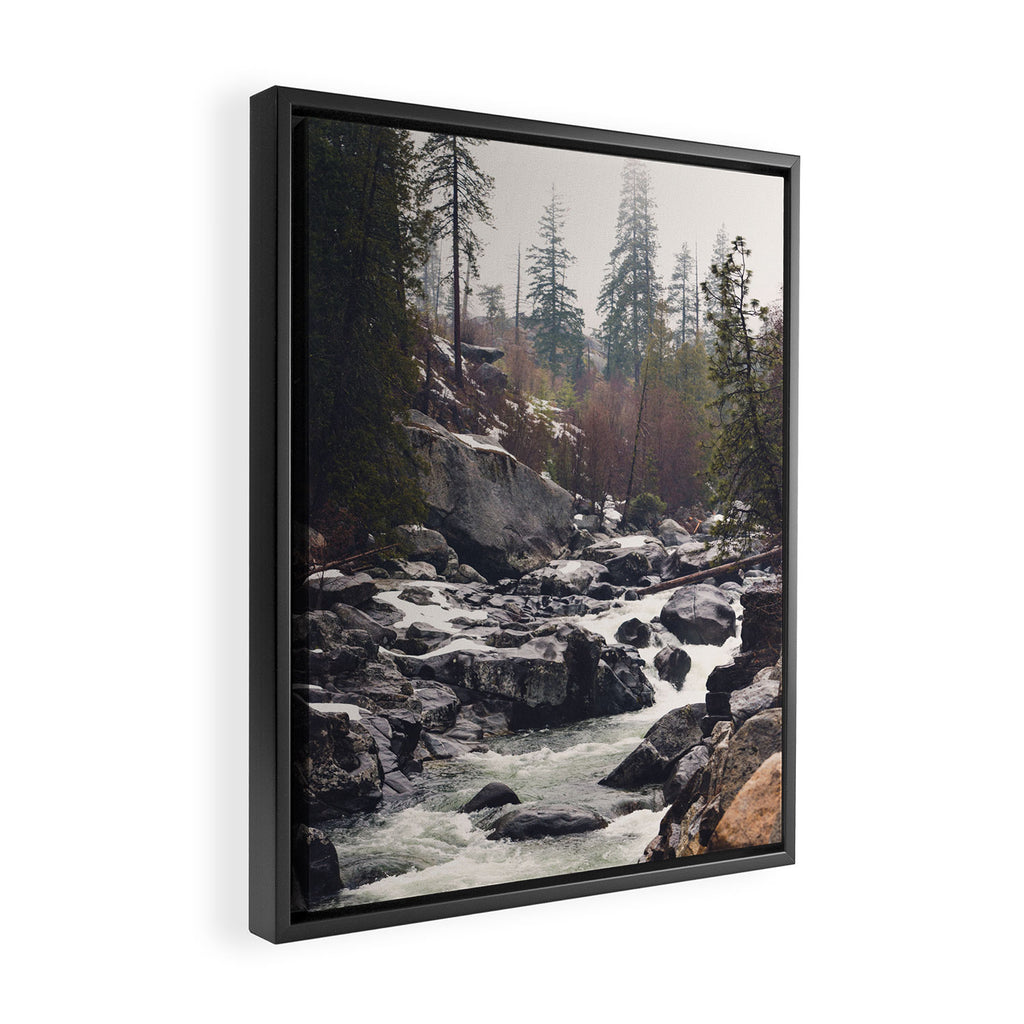 Morning Mountain Escape - Nature Photography Framed Canvas Print Gallery Image 2