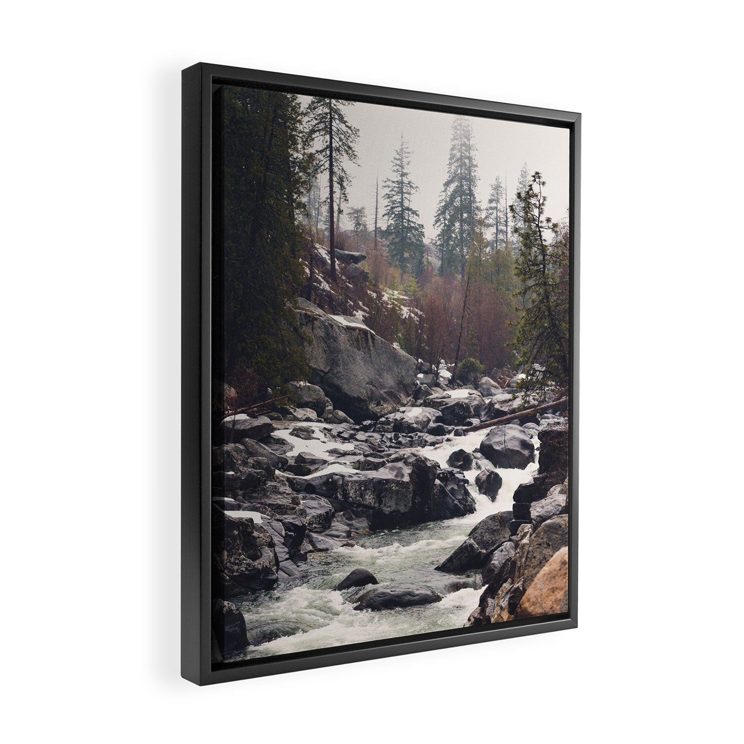 Morning Mountain Escape - Nature Photography Framed Canvas Print Gallery Image 2