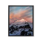 Mount Baker Mountain Adventure Sunset - Nature Photography Framed Canvas Print Gallery Image 6