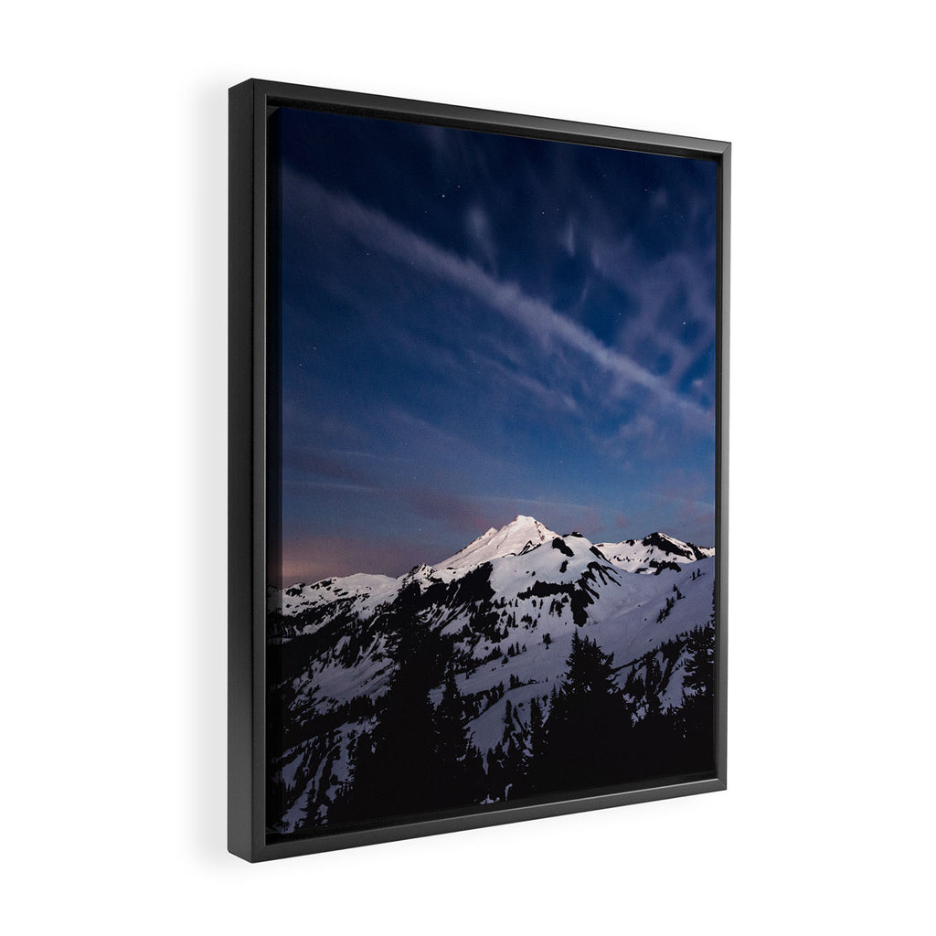 Mount Baker - Nature Photography Framed Canvas Print Gallery Image 2