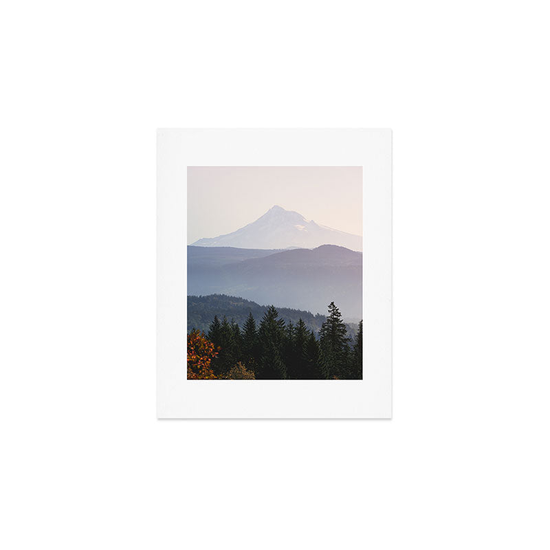 Mount Hood over the Columbia River Gorge Art Print Gallery Image 1