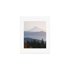 Mount Hood over the Columbia River Gorge Art Print Gallery Image 1