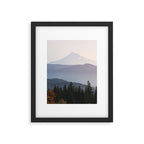 Mount Hood over the Columbia River Gorge Framed Art Print Gallery Image 5
