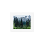 Mount Rainier Adventure III - Pacific Northwest Mountain Forest Wanderlust Art Print Gallery Image 1