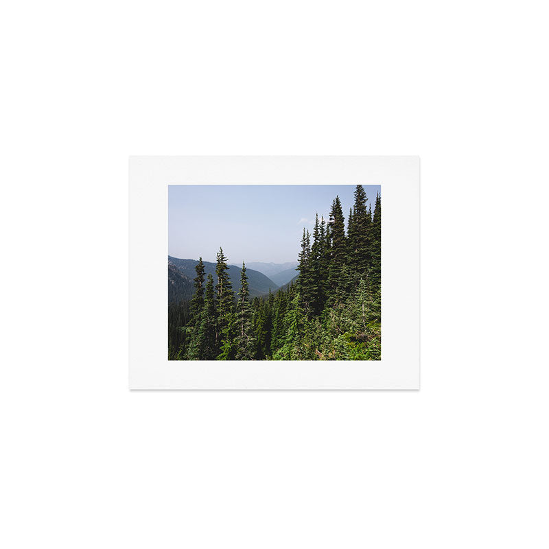 Mount Rainier Summer Adventure VII - Pacific Northwest Mountain Landscape Art Print Gallery Image 1