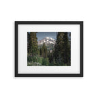 Mount Rainier Wanderlust II - Pacific Northwest Mountain Adventure Framed Art Print Gallery Image 4