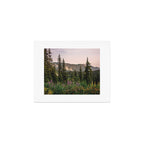 Mount Rainier Wildflower Adventure VII - Pacific Northwest Mountain Forest Wanderlust Art Print Gallery Image 1