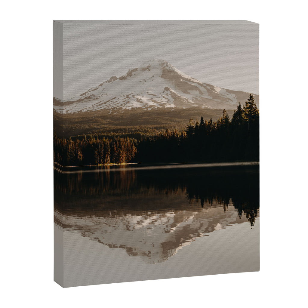 Mountain Lake Sunrise  - Pacific Northwest Adventure Canvas Print Gallery Image 6