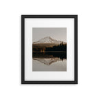 Mountain Lake Sunrise  - Pacific Northwest Adventure Framed Art Print Gallery Image 5